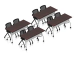 Training Room Set With 4 And 8 Chairs New. Price: $4581.95.