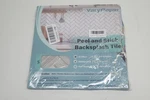 Varypaper 10 Sheets Grey Wood Look Herringbone Peel And Stick Backsplash 12X12" Open. Price: $11.89.