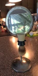 Vintage Apollo Shaving Mirror Beveled Glass Stand Metal With Everready F40 Brush Used. Price: $80.00.