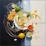 Fruit Tile Backsplash Irena Orlov Kitchen Art Ceramic Mural OB-ORL25144-6 New. Price: $309.95.
