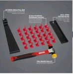 Brutus Pro Flooring Installation Kit Vinyl Laminate & Hardwood Floors 81043BR New. Price: $24.95.