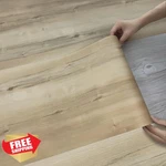 Lareko Burlywood Peel Stick Floor Tile 52 Sqft 12" Wide Plank New. Price: $80.99.