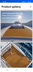 Icoop Eva Foam Boat Marine Flooring Non Slip Faux Teak Helm Pad 47.2" 15.8" New. Price: $11.24.
