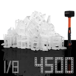Storystore Tile Leveling System Hammer - 4500 Piece Clips 1/8 New. Price: $128.67.