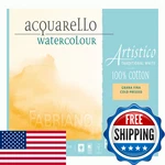 Honsell Fabriano Artistico 140 Lb. Cold Press 20 Sheet Block 9X12 - Traditional New. Price: $57.39.
