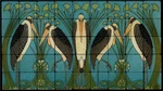 Art Nouveau Marabou Stone Marble Tile Mural Backsplash 36X20 William Morris New. Price: $290.00.