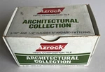 27 - Azrock Vinyl Composition Tile 3" X Sample Set Architectural Coll 1984 Used. Price: $49.00.