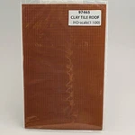 Jtp Ho Clay Tile Roof - #97465 New. Price: $6.41.