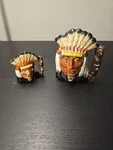 Royal Doulton North American Indian D6614 D6665 1966 Canadian Centennial Series Used. Price: $32.37.