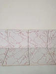 12 X Johnson Cristal White & Pink "chicken" Wall Tiles 108MM 4MM New. Price: $54.30.