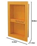 Schluter Kerdi Board Prefabricated Shower Niche 12"X 20" New. Price: $116.08.