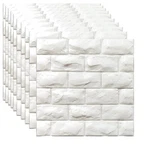 3D Panels Peel And Stick 11PCS White Foam Brick Wallpaper For Bedroom Fa... New. Price: $23.81.