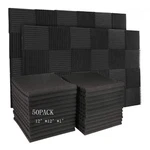 Burdurry 50 Pack Acoustic Panels Soundproof Studio Foam For Walls Absor... New. Price: $47.82.