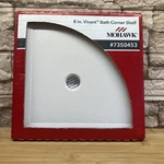 Mohawk Vivant Bath Corner Shelf 8 Inch Glossy Arctic White New Original Box. Price: $18.95.