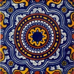4.2X4.2 9 Pcs Full Moroccan Mexican Clay Tile Handmade Talavera Backsplash New. Price: $32.99.