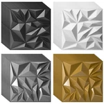 ART3D 33PCS Pvc Wall Panels Ceiling Tiles, 11.8"X11.8" Each Piece New. Price: $53.99.