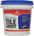 Red Devil 0422 Pre-mixed Tile Grout Professional Quality, Excellent Adhesion, New. Price: $13.88.