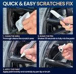 Cocomfix Gloss Black Rim Touch Up Paint Wheel Scratch Repair Kit Curb Rash 1OZ** New. Price: $28.28.