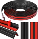 Kikerike Peel And Stick Wall Corner TRIM-0.8''X10'-BLACK New. Price: $11.35.