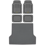 Bdk Cat CAMT-9014 (4-PIECE) Large Deep Dish Rubber Car Floor Mats With Trunk... New. Price: $71.90.