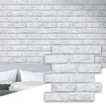 Commomy Faux Brick Peel And Stick Wall Panels - 10 Pcs 11.8 New. Price: $37.89.