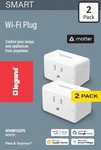 Legrand Radiant Wi-fi Matter Smart Plug Hub Required 2 Pack, White New. Price: $29.90.