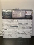 Aspect Collage Metal & Composite Peel And Stick Backsplash - Marble Shine New. Price: $20.00.