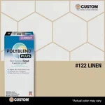 Custom Polyblend Plus Non-sanded Grout #122 Linen 10 Lb New. Price: $19.99.