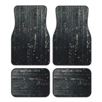 Car Floor Mats Wood Grain Board Black 04 With Anti-slip Nibbs Backin... New. Price: $58.52.
