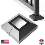 Ajovw 12PCS POST/4.5 Base Aluminum Cover Suitable For Iron Stair New. Price: $193.58.