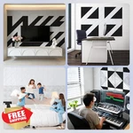 Vieshful Acoustic Panels, Peel And Stick Sound Absorbing Wall 10 Pack... New. Price: $34.99.