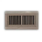 Hampton Bay 4 In. X 10 Oak Wood Flush Mount Grille Unfinished New. Price: $23.06.
