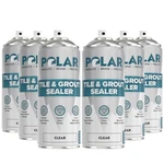 Polar Tile & Grout Sealer Clear Aerosol Spray - 6 X 13.5 Oz Instant Waterproof New. Price: $85.04.