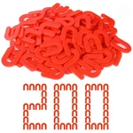 Horseshoe Shims Tile Spacers 1/8 Inch (3MM) 200PCS U-shaped Plastic For... New. Price: $21.07.