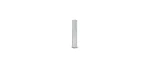 Satin Anodized Standard 18" Corner Partition Post By Laurence New. Price: $89.00.