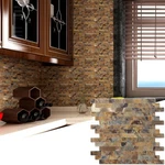 Yipscazo Peel And Stick Stone Metal Backsplash, Tiles For Backsplash... New. Price: $90.59.