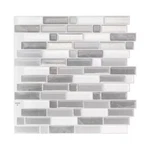 Smart Tiles Crescendo Agati Gray 9.73 In. X 9.36 Vinyl Peel And Stick (11E) New. Price: $22.98.