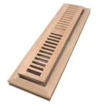 Red Oak 2 X 14 Wood Vent/register - Flush Mount With No Damper New. Price: $16.00.