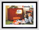 87220 Advert Television Set Christmas Kids Children Decor Wall Print Poster New. Price: $14.95.