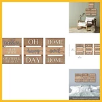 Elements Light Wood Plank Wall Plaques Sentiments 3 16 Galvanized Metal Pack New. Price: $40.44.