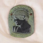 Apollo Greek God Ceramic Wall Hanging Athens Museum Copy Vintage Mythology Used. Price: $25.28.