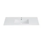 Swiss Madison SM-BVP48 47 9/16" Ceramic Vanity Top White New. Price: $260.76.