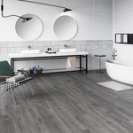 Florexp Vinyl Flooring - Lvt Peel And Stick Tiles Dark GREY,2.0MM New. Price: $63.59.
