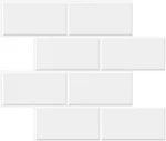 Backsplash Peel And Subway Tile 10 Sheet White Grout Stickgoo New. Price: $59.99.