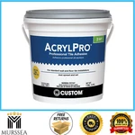 Custom Acrylpro 1 Gal Professional Ceramic Tile 72 Hr. Dry Time Adhesive New. Price: $24.99.