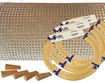 Pressed Cane Webbing Kit 1/2" Fine Open Mesh With Splines, Wedges And Instruc.... Price: $65.99.