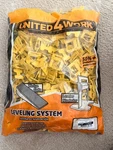 400 Pcs 1/8" Clips Tile Leveling System Floor Wall Spacer Leveler(s) Only! New. Price: $25.00.
