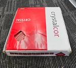 Crystalcor 001-W Glass Tile 2.45X2.45CM Sheet 30X30CM Red Linha Open. Price: $96.73.