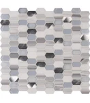 Msi Harlow Picket Mosaic Tile 11.5"X12.4"X8MM New. Price: $9.99.