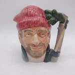 Royal Doulton 4" Toby Jug "north American Indian" 6614 Used. Price: $10.00.